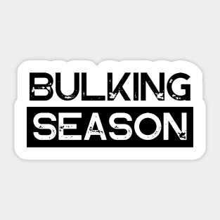 Bulking Season Sticker